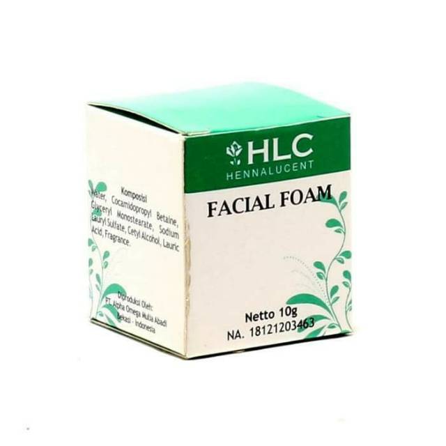 HLC FACIAL FOAM 100%ORIGINAL