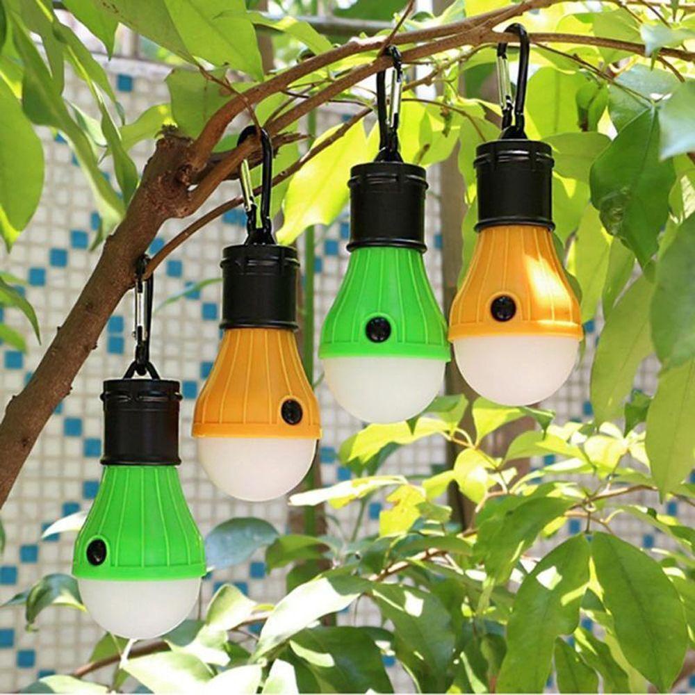Lanfy Lampu Tenda Camping Dengan Karabiner 3mode Soft Light Peralatan Camping Gantung Lampu Hemat Energi Lampu Darurat