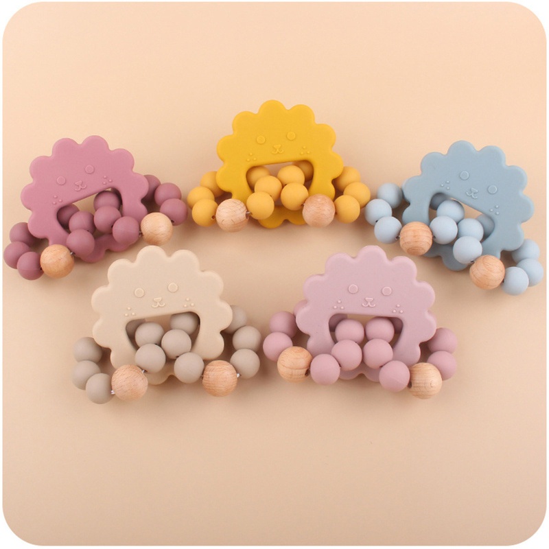 Mary Mainan Teether Bayi Newborn Bahan Silikon