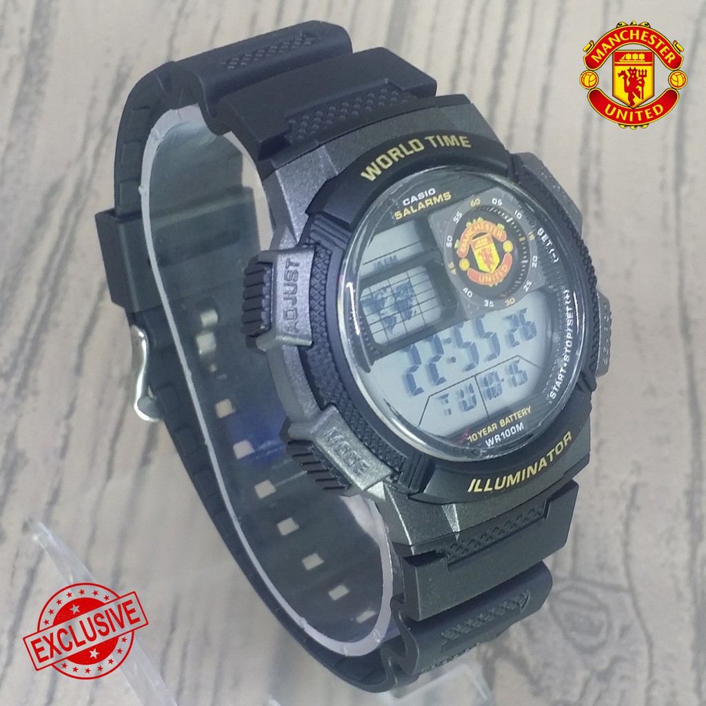 [SUPER EXCLUSIVE] JAM CASIO ILLUMINATOR MANCHESTER UNITED DIGITAL