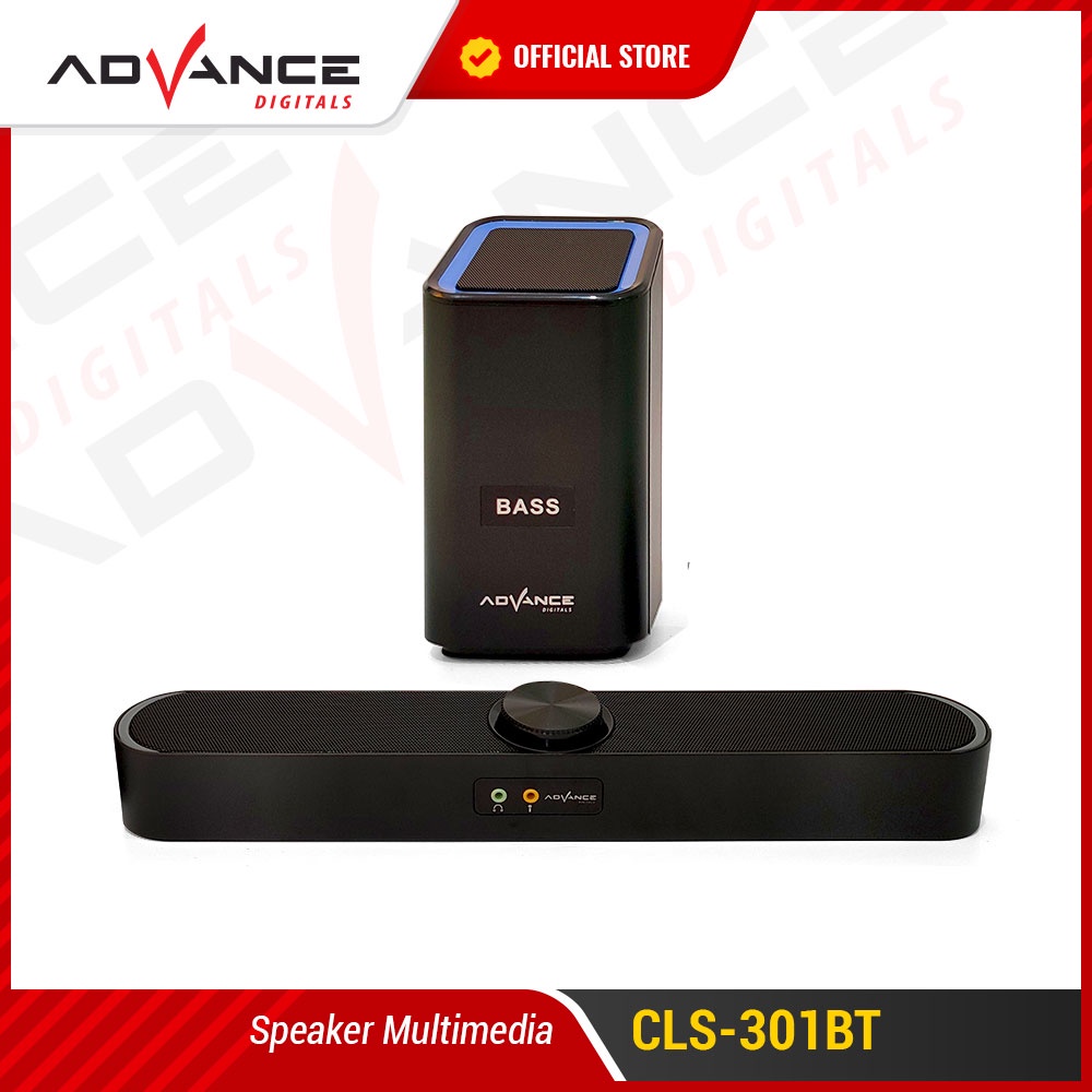 Advance Digitals CLS-301BT Soundbar Multimedia Speaker Subwoofer Bluetooth Bass