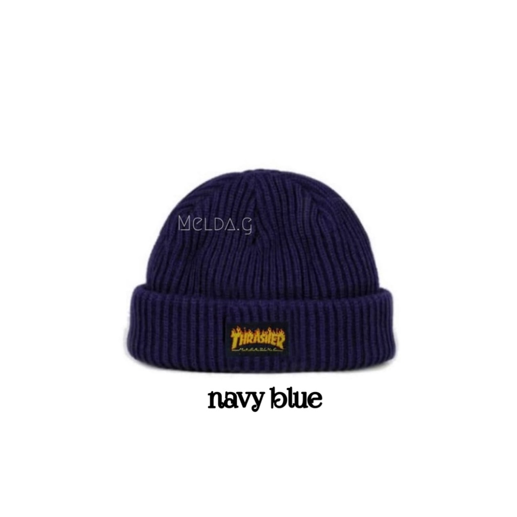 COD-Topi Kupluk Pria wanita Beanie Hat Trasher Distro Trendy Masa Kini Harga Terjangkau