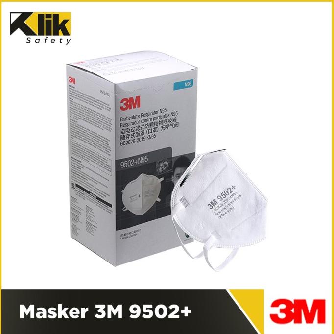 Masker 3M 9502+ N95 KN95 Headloop Original