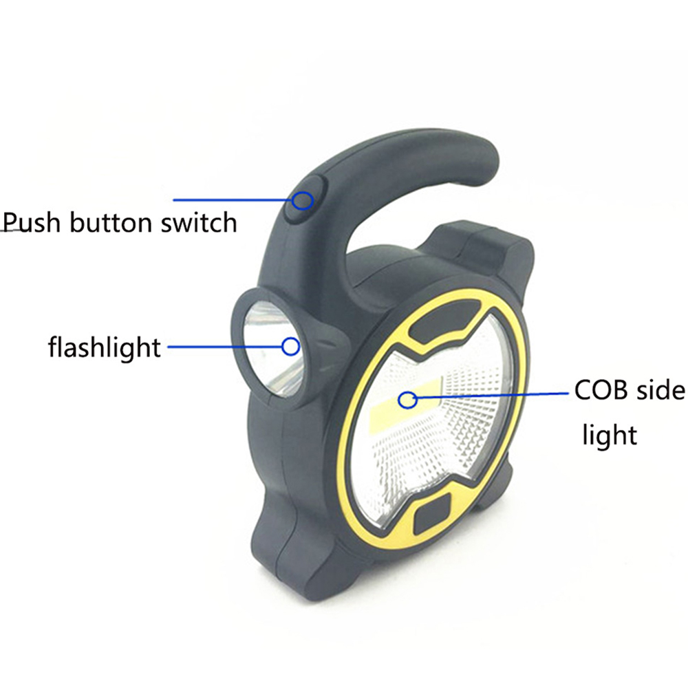 (Cob) Lampu Sorot Led Portable Anti Air Untuk Outdoor