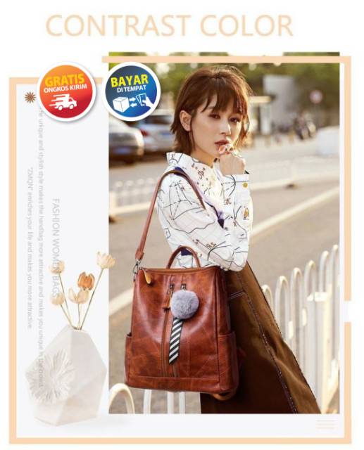 Tas Ransel Batam Wanita Cantik Import Dollyn Cabella Ransel Azela D20183 FASHION WANITA RESTOK 2541