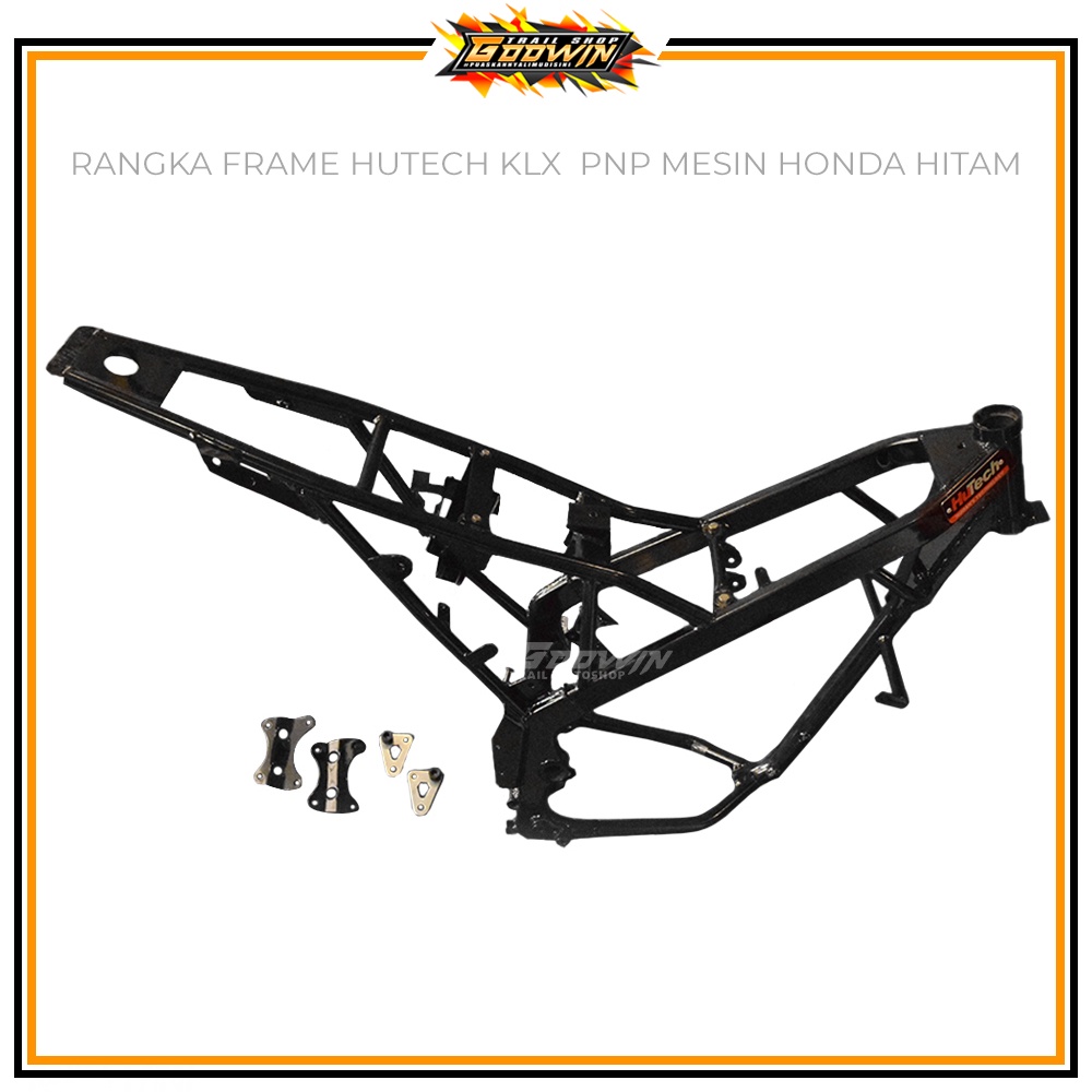 RANGKA FRAME TRAIL HUTECH KLX PNP MESIN HONDA / KTM 250 2017 PNP MESIN HONDA NINJA / CRF 150L PNP MESIN HONDA