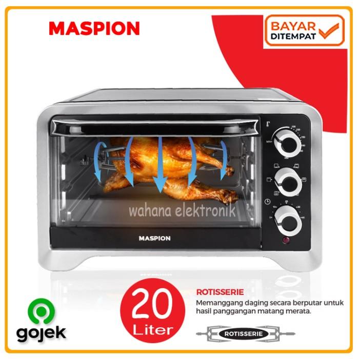maspion oven listrik mot 2001 bs / oven toaster 20 liter low watt