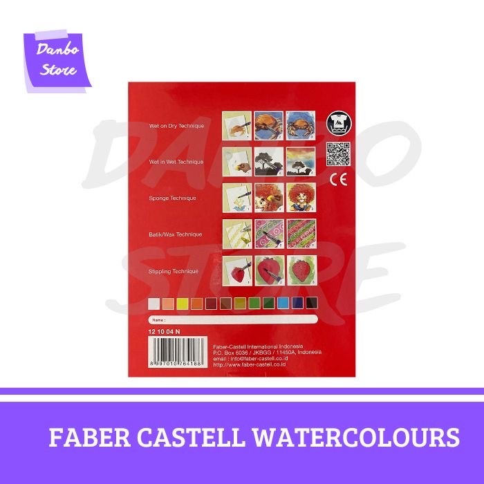 

Hot Sale Cat Air Faber Castell Watercolours 12Ml Diskon