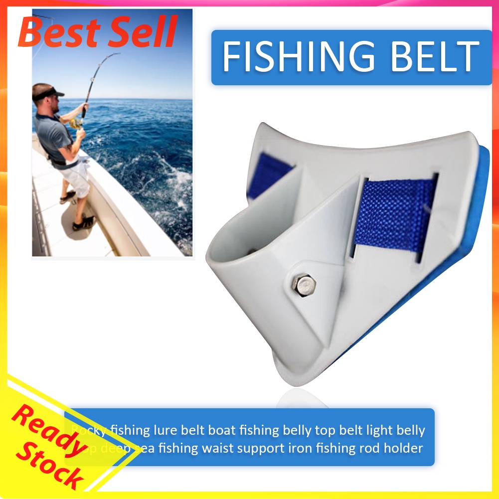 Boat Fishing Deep Seawater Waist Belt Belly Top Rod Holder Fishing Tackle