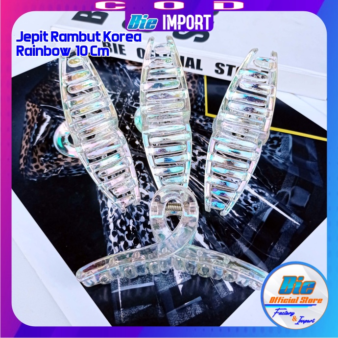 Jedai Transparan Rainbow Premium Size Besar Impor Best Seller