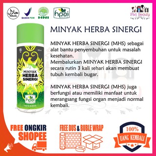 Minyak Herba Sinergi Hni Hpai Minyak Balur Oles Original Aman Untuk Anak Anak Dan Balita Shopee Indonesia