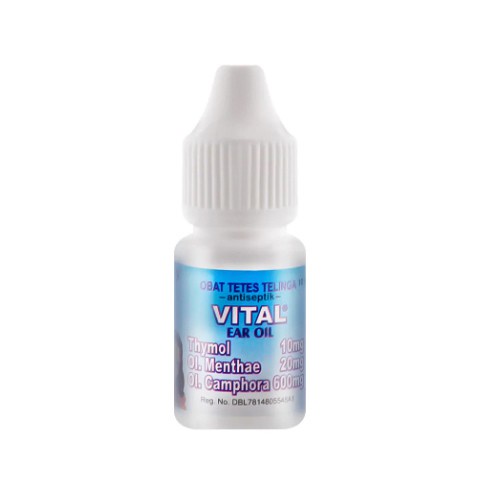 VITAL EAR OIL / PERADANGAN TELINGAN / ANTISEPTIK TELINGA / INFEKSI TELINGA / CEGAH INFEKSI TELINGA