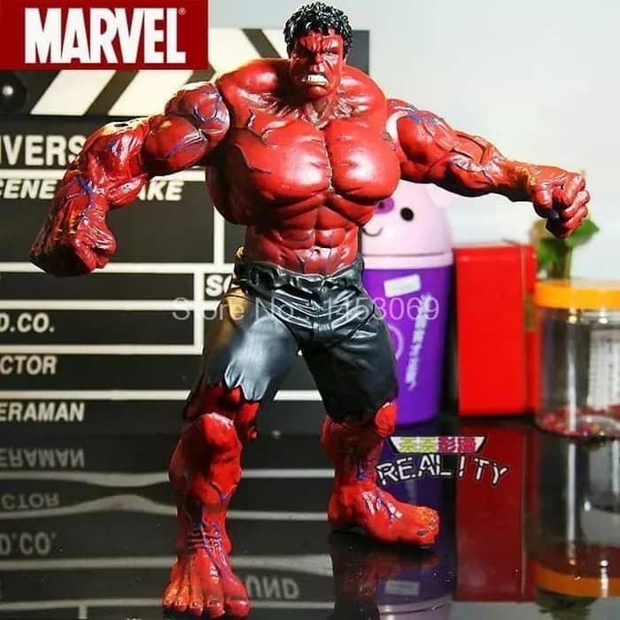 MAINAN ACTION FIGURE MAF926 HULK MERAH MARVEL RED HULK