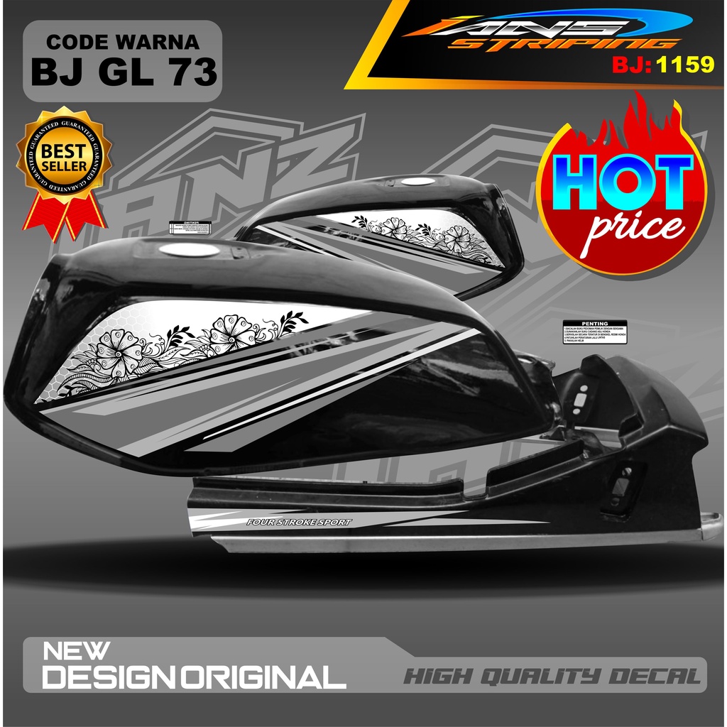 STRIPING GL SERIES CUSTOM / STRIPING GL MAX TERBARU / GL MAX STICKER STRIPING