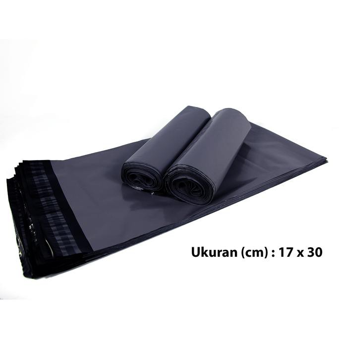 

HOT SALE|BEST SALLER 17 x 30cm Polymailer Polybag Kantong Amplop Plastik Packing (Isi 100) - Abu