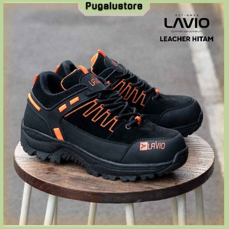 Lavio Sepatu Gunung Hiking Boots Safety Lavio Leacher