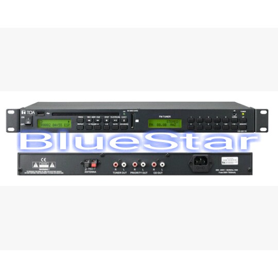 CD Player Toa Z CD 2011R + FM Tuner