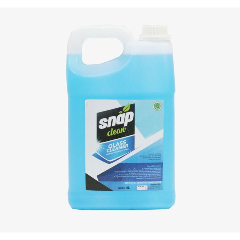 pembersih kaca snap clean glass cleaner ukuran4L