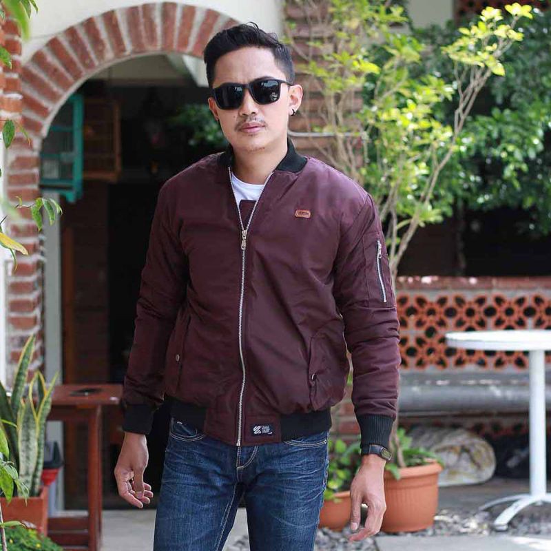 Jaket Bomber Pria / Jaket Casual Hoodie Original