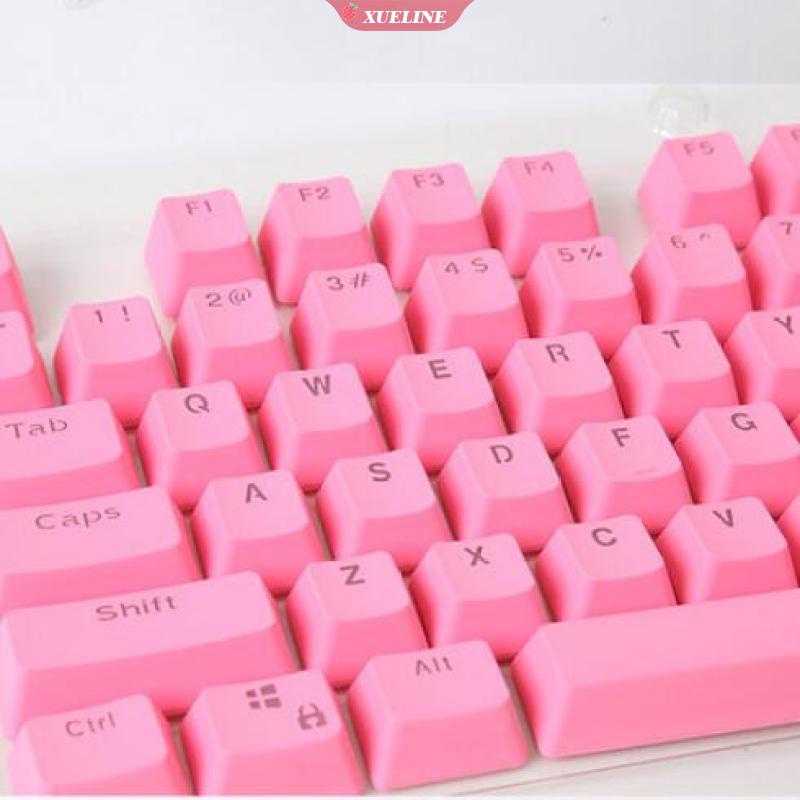 Set 106 Tombol Oem Pbt Dua Warna Translucent Untuk Keyboard Mekanik