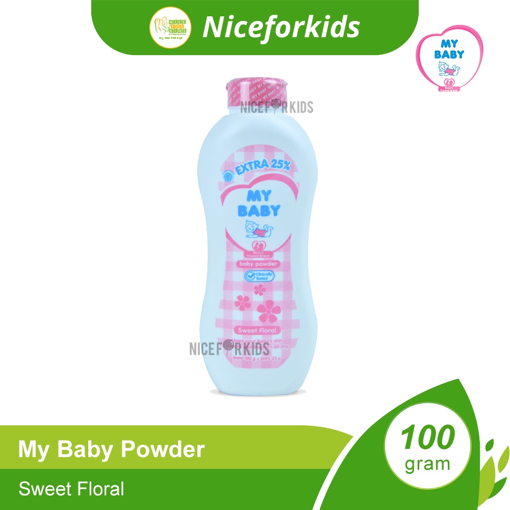 My Baby Powder 100gr / Bedak Tabur Bayi 100gr