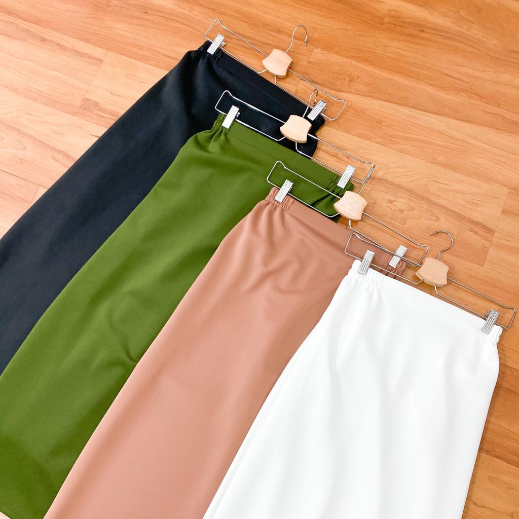 DISKON HAFIZA SKIRT - rok murah / skirt murah / rok panjang / rok wanita / rok / basic skirt