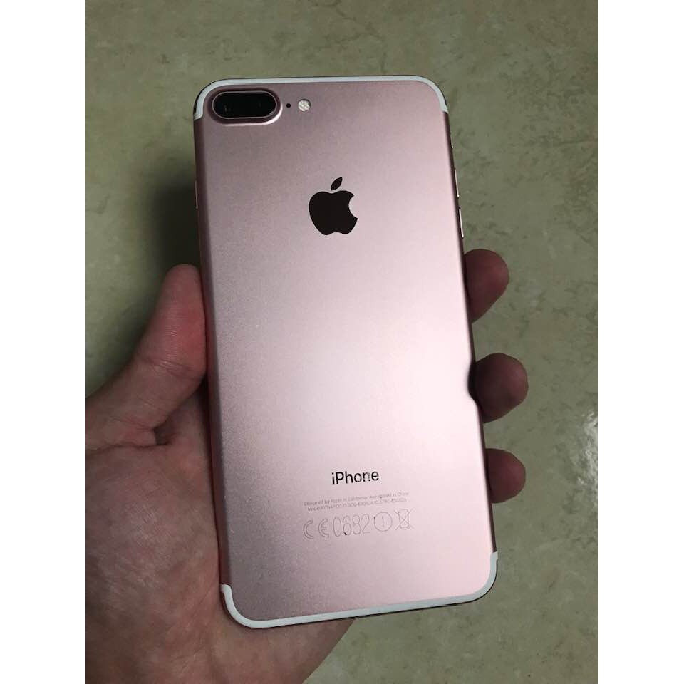 Iphone 7 Plus Rose Gold 128gb Fullset Mulus Like New Shopee Indonesia