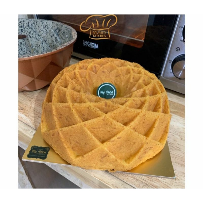 

Cake Tape Keju merek nyonyawien D22cm