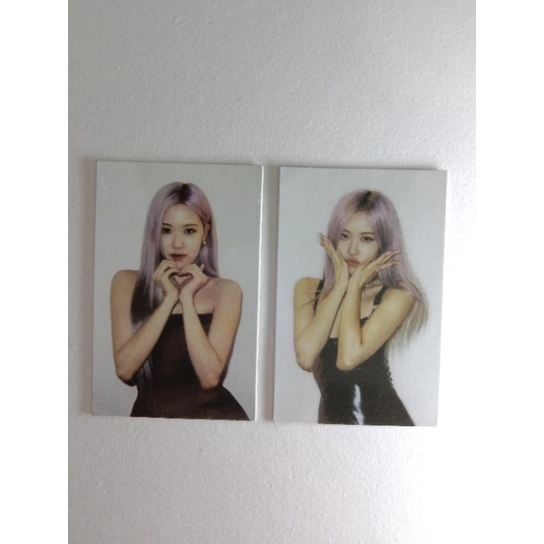 PHOTOCARD PC ROSE BLACKPINK THE ALBUM OFFICIAL (SET)