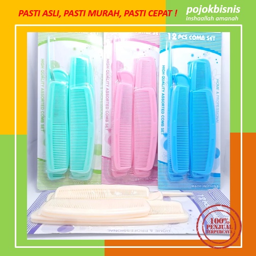 SISIR RAMBUT SET ISI 12 PCS / SISIR RAMBUT BAGUS LENGKAP