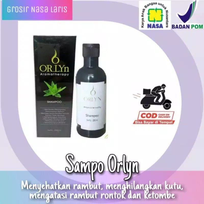 SHAMPO ORLYN NASA SHAMPO KUTU SAMPO PENGHILANG KETOMBE
