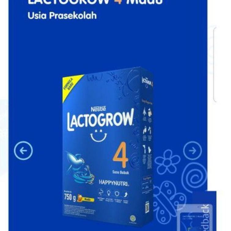 

9.9 Full Promo LACTOGROW 4 750 GRAM PROMO ...,,