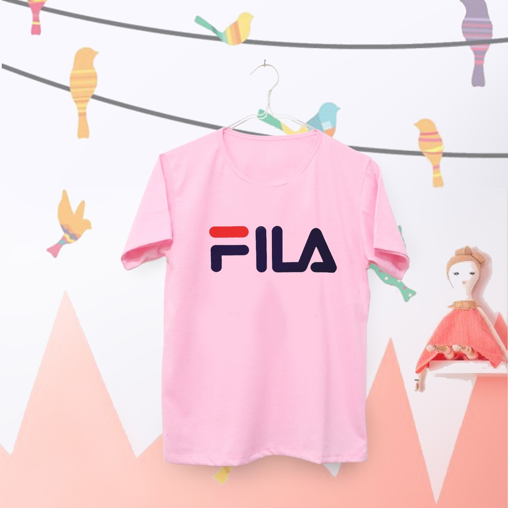 T Shirt Tumblr Tee Kaos Wanita Lengan Pendek Supreme Warna Pink