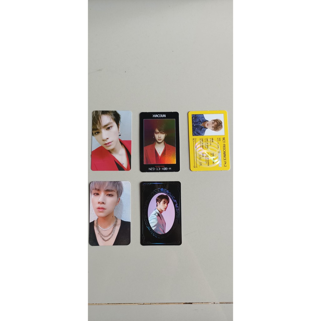 Photocard PC Xiaojun nct wayv yearbook acc Id future awaken