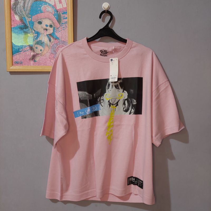 GU X BISH IAM THE CEO PINK