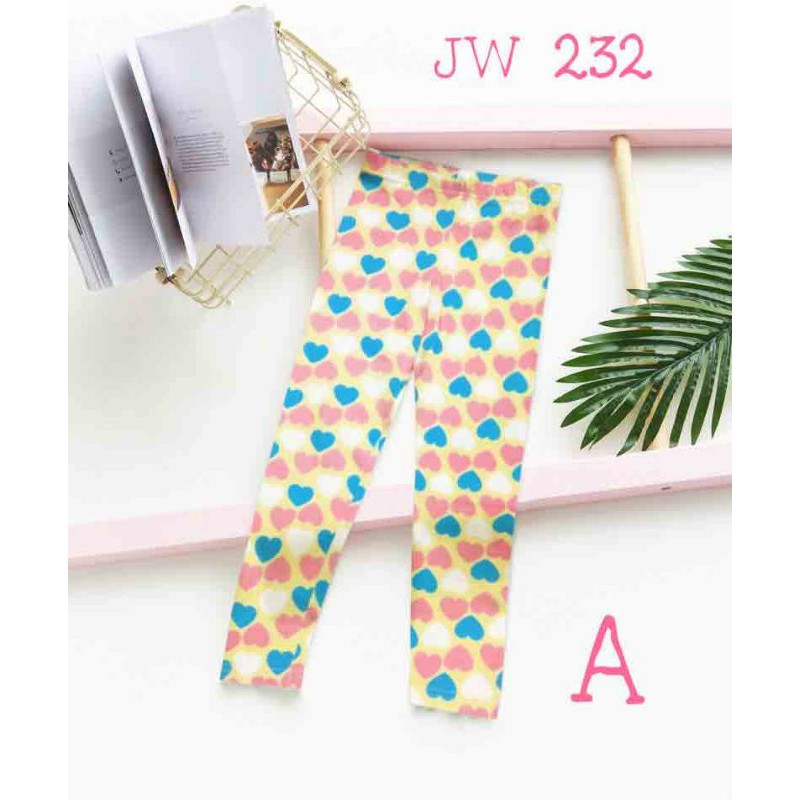 Legging anak bahan katun Junior Wardrobe JW 232