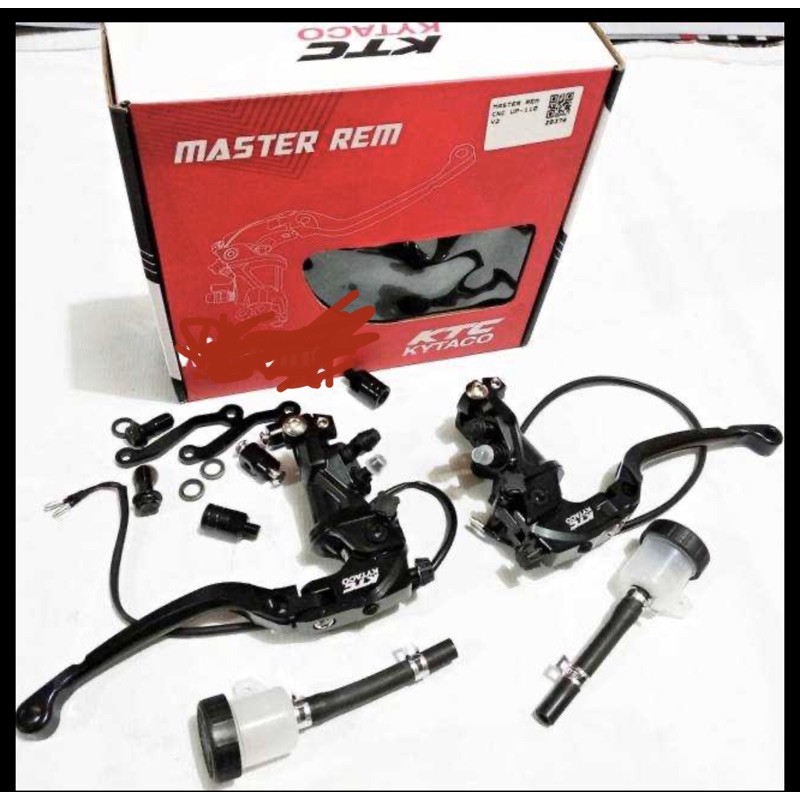 master rem cnc ktc kytaco up 110 v2 original produk master rem set xmax nmax r25 r15 ninja 250 mt25