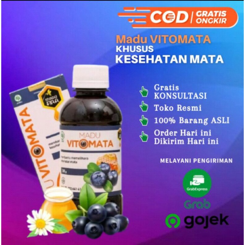 

(BISA COD) MADU VITOMATA 280gr | MADU VITOMATA KESEHATAN MATA | MADU VITOMATA ASLI | MADU VITOMATA ORIGINAL