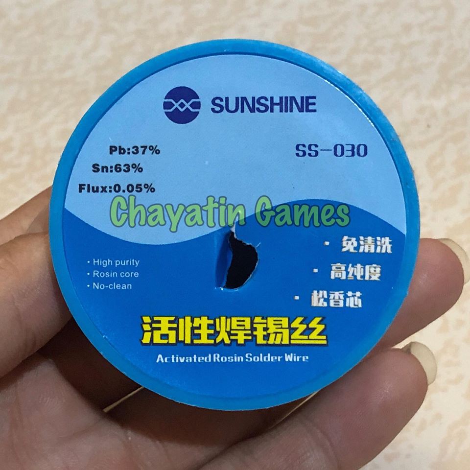 Timah Sunshine 0.3mm Biru