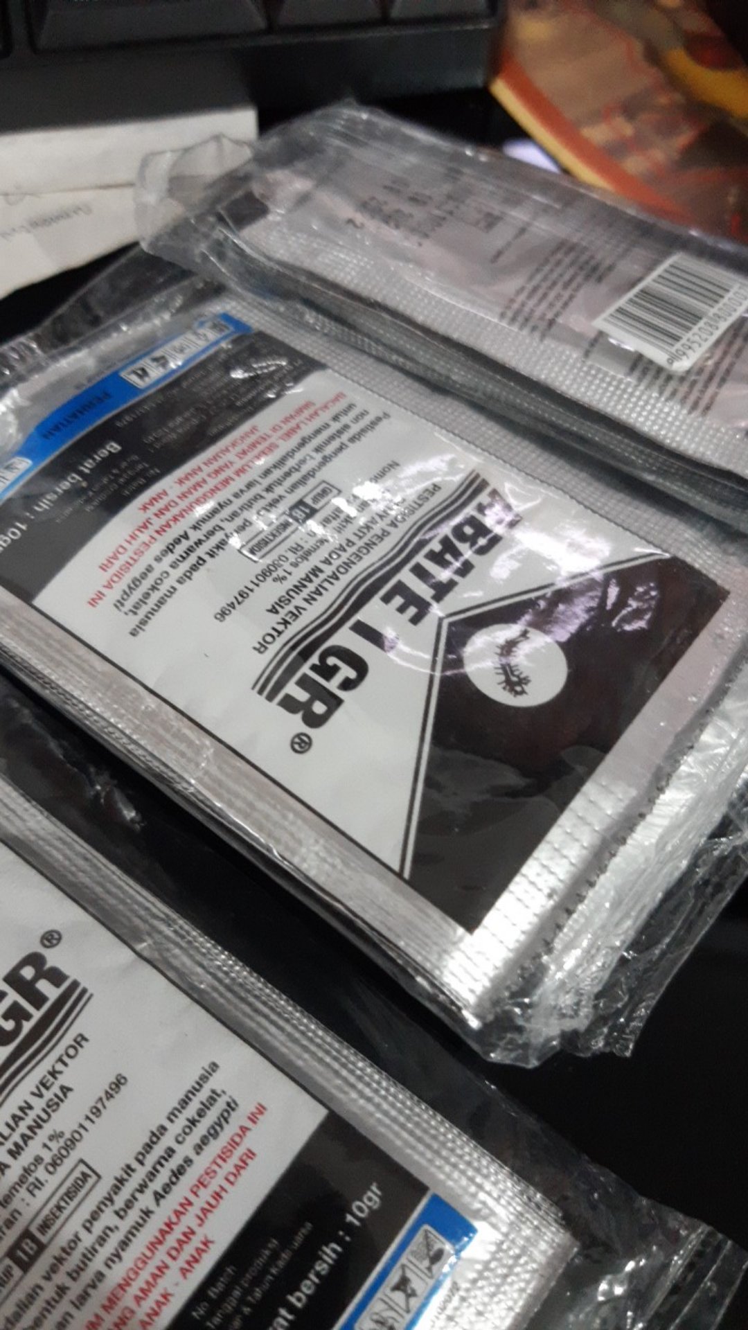 Obat Jentik Nyamuk Basmi Nyamuk Abate 1 Gr 10 Gram