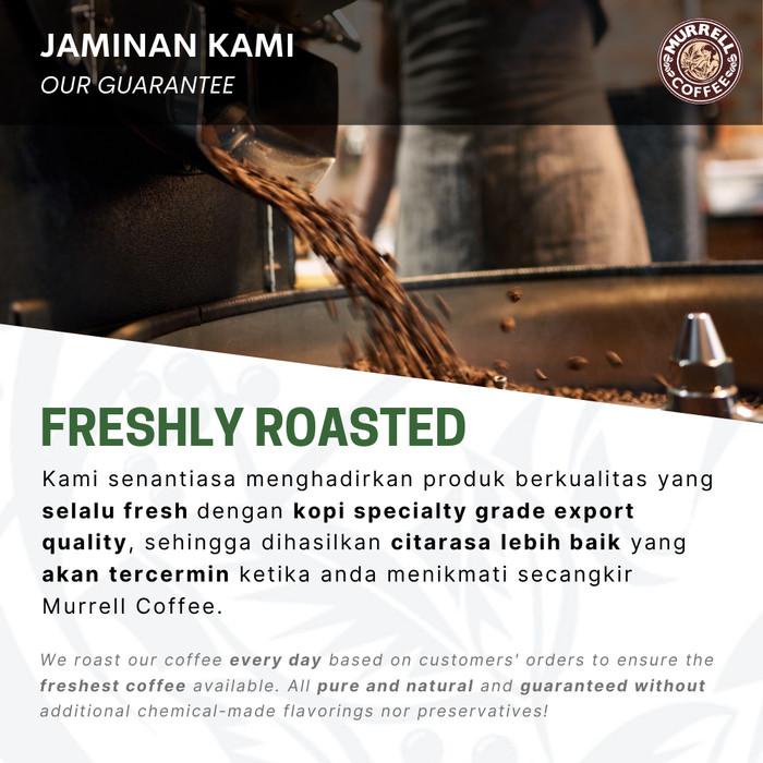 

PAPUA WAMENA KOPI ARABICA SPECIALTY PREMIUM BIJI BUBUK MURRELL COFFEE - MEDIUM DARK,HALUS