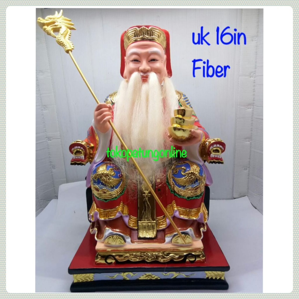 Patung Dewa Bumi Tutikong Fiber Uk 16in 02