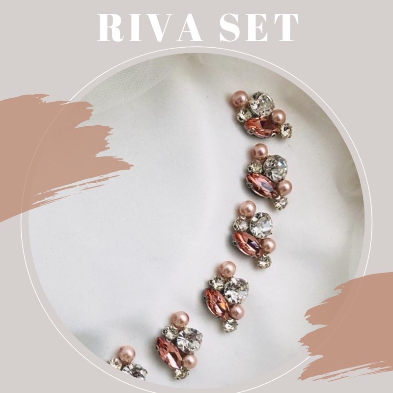 Payet Kristal / Payet Rangkai - Riva set
