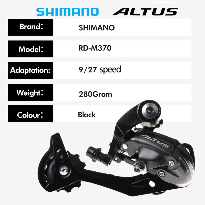 Shimano Rd-m370 Derailleur Acera Rear Derailleur 7 8 9 Speed MTB