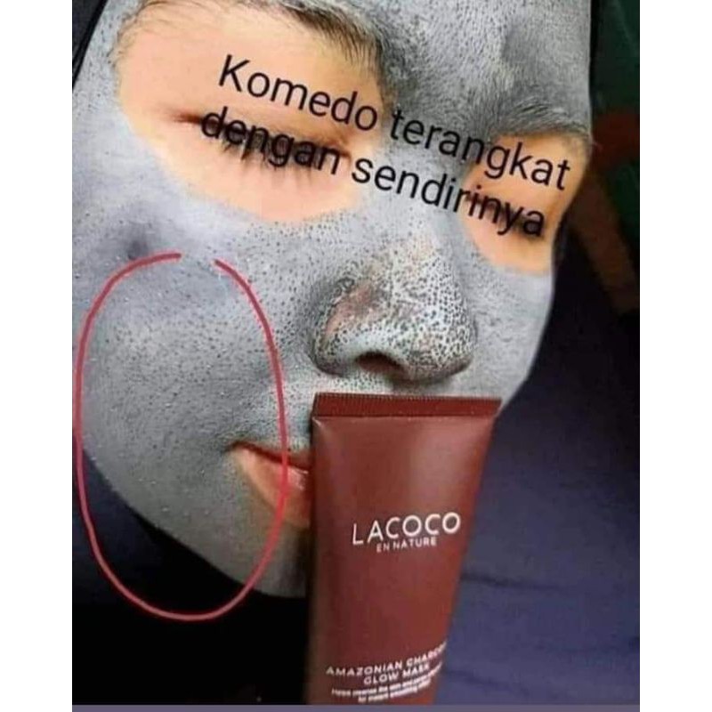 PRODUK NASA HERBAL                                                LACOCO CHARCOAL GLOW MASK