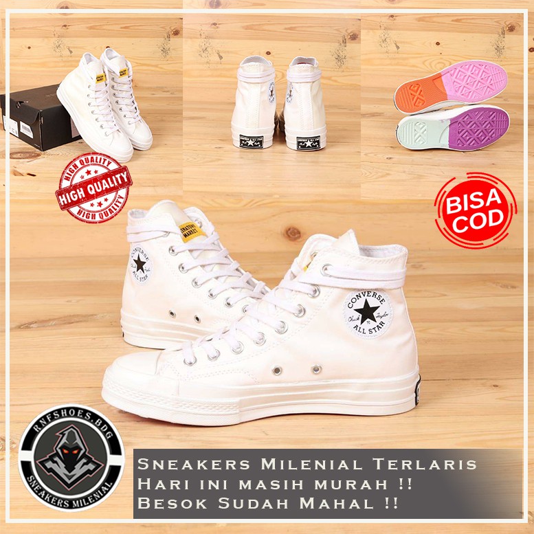  SPECIAL PROMO SEPATU  SNEAKERS MURAH CONVERSE  X  CHINATOWN  