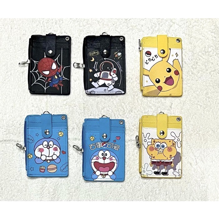 

Jualan Name Card Holder Name Tag 3 Slot Gantungan Id Card Dengan Tempat Koin Sale!!!