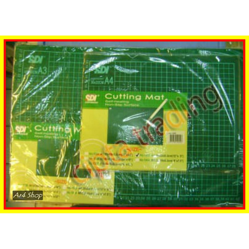 

Cutting Mat - Sdi - A3 45 X 30 X 0.3 Cm