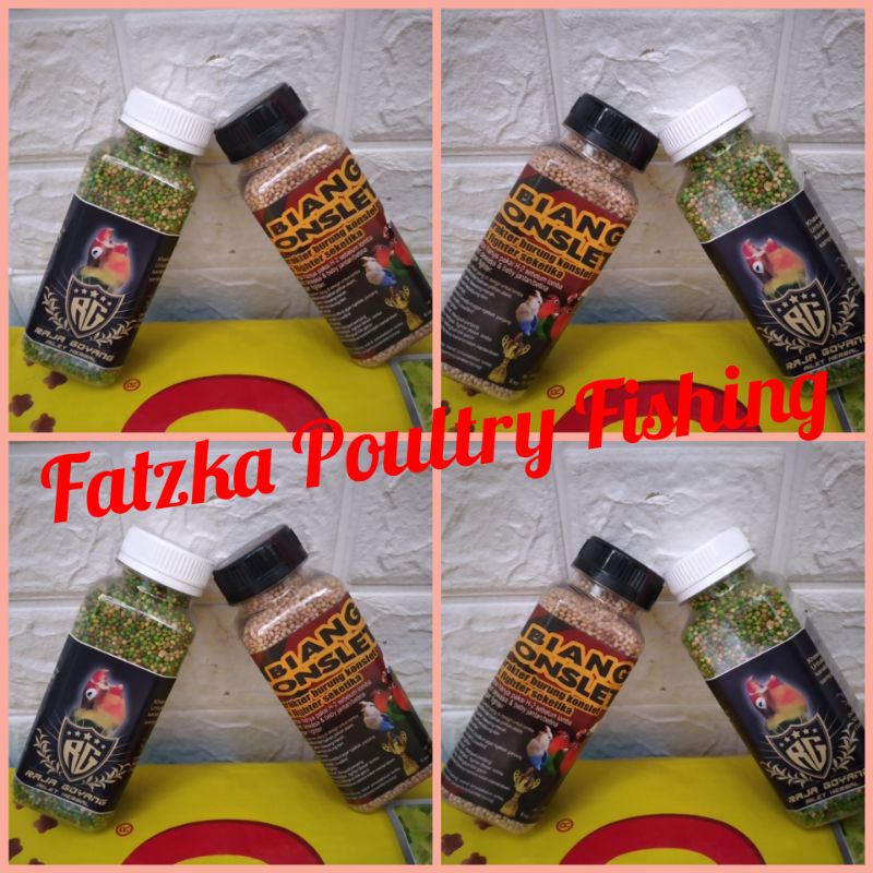 RAJA GOYANG / BIANG KONSLET / PAKAN MAKANAN HARIAN LOMBA BURUNG LOVEBIRD PAUD BABY JANTAN BETINA MIL
