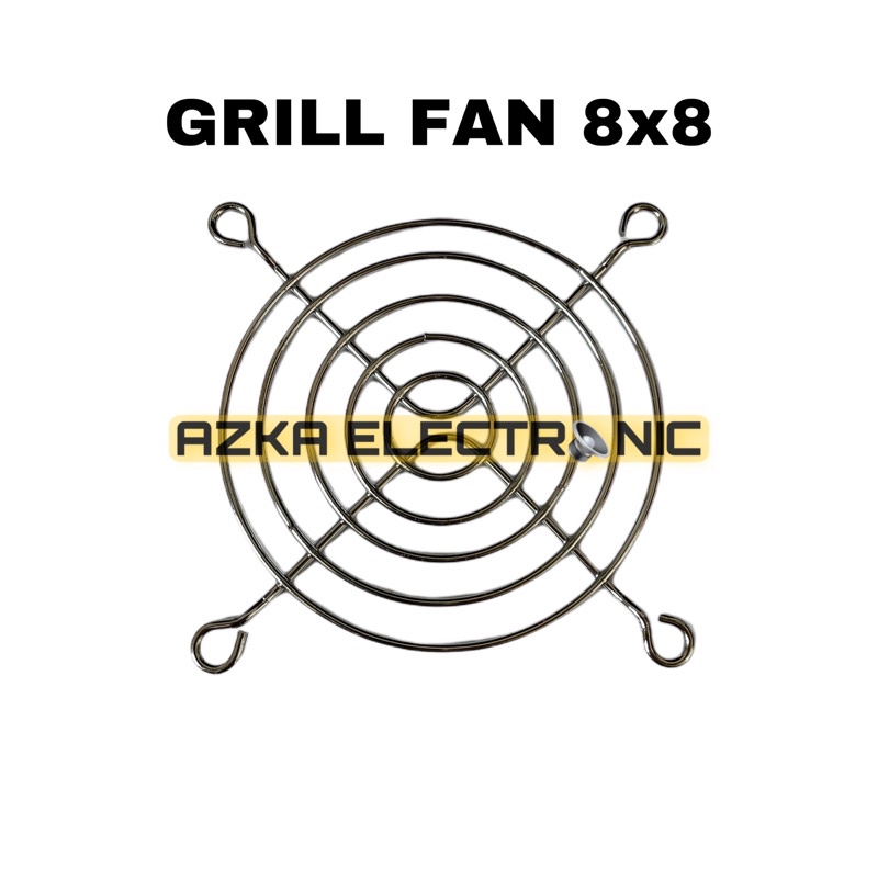 Grill Fan 8CM Grill Kipas 8x8